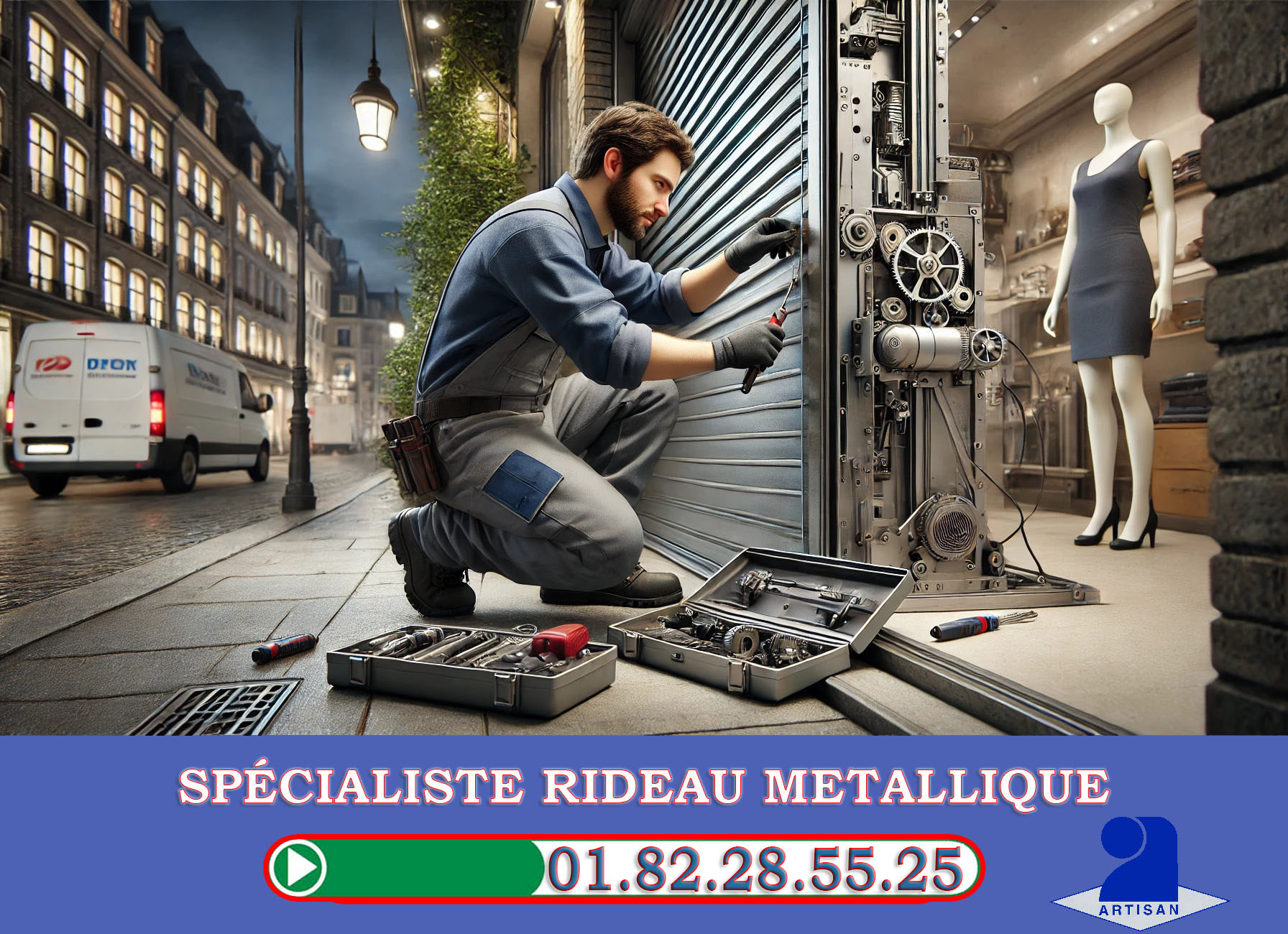 Depannage Rideau Metallique Bonneuil sur Marne 94380